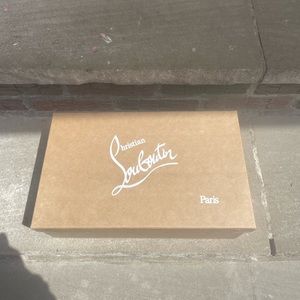 Christian Louboutin Louis Junior Orlato Strass Flat